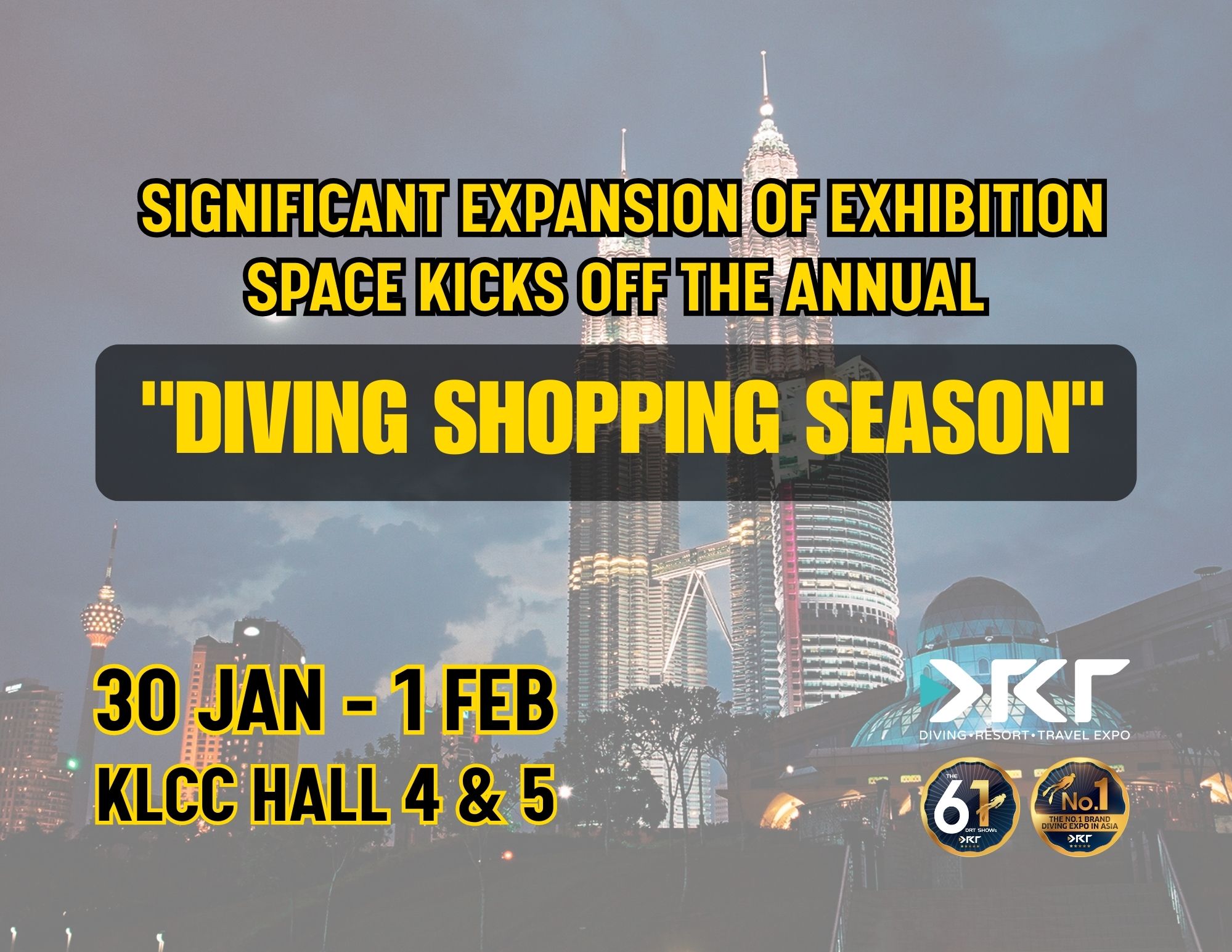 Scale Upgraded! 2026 DRT SHOW Malaysia Set to Launch on Jan 30: Significant Expansion of Exhibition Space Kicks Off the Annual